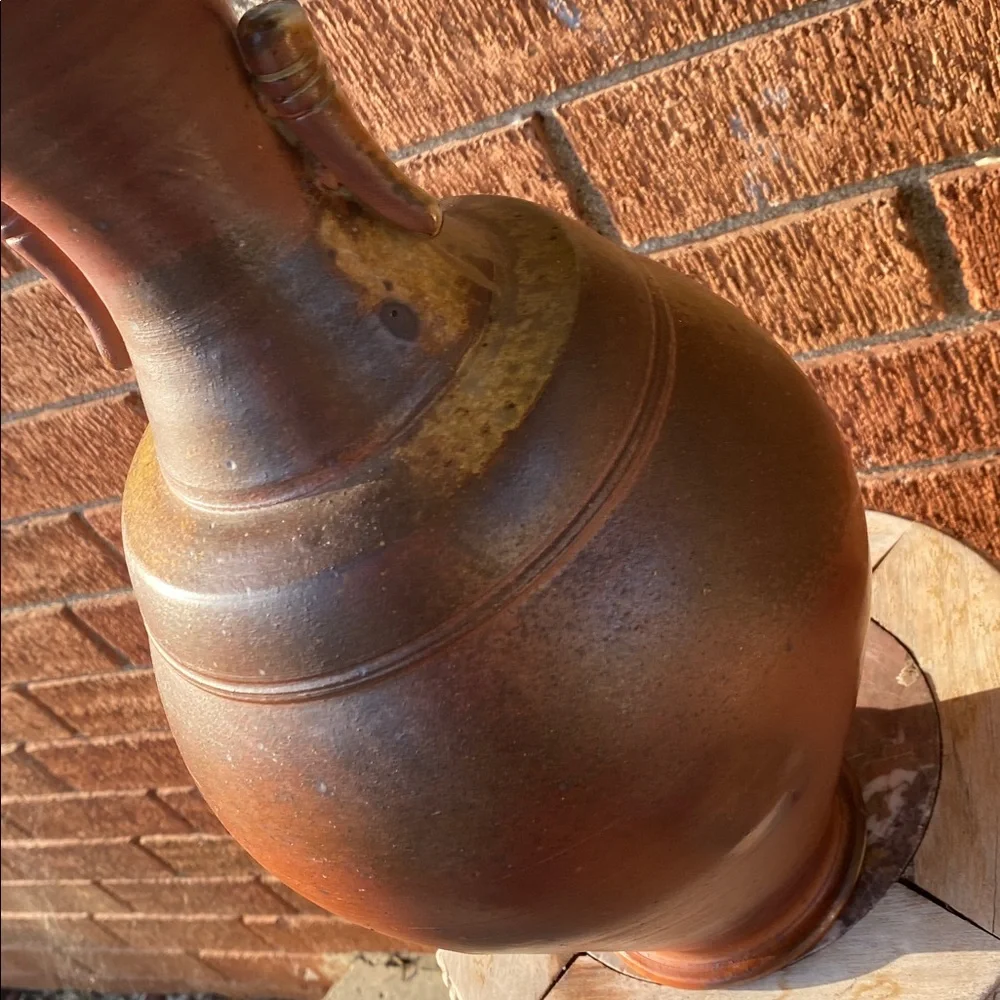 Two-Handled Vase in Natural Ash, 17”h (Silas Bradley)